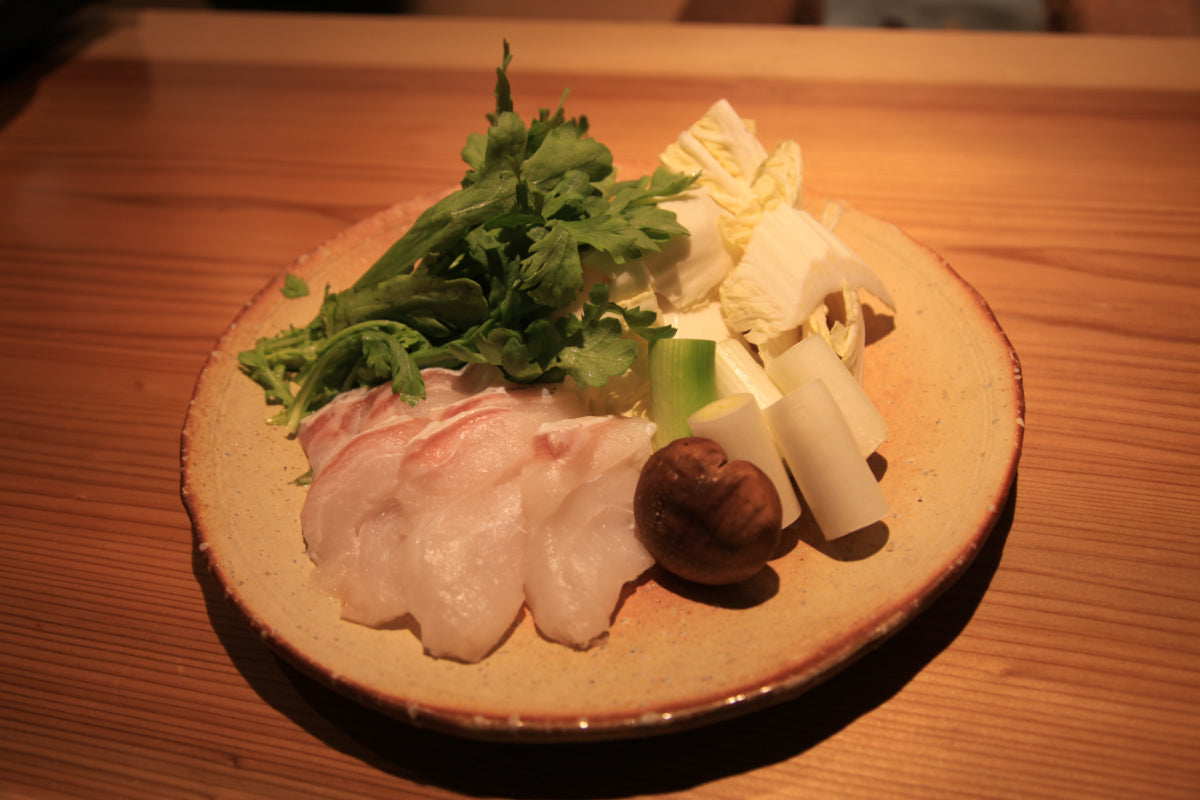 天然一本釣り高級クエ鍋セット(1人前)【送料無料】