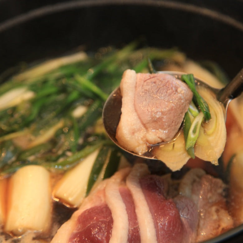 高級京鴨と九条ネギの 鴨鍋セット(2人前)【送料無料】